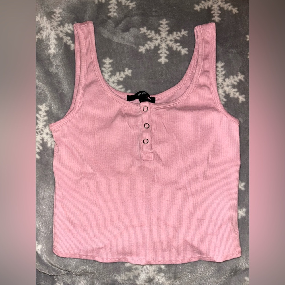Forever 21 Pink Tank Top